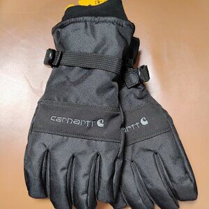 Men's Carhartt Waterproof Insulated Knit Cuff Gauntlet Gloves NWT XL…